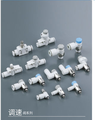 ขนาดท่อ G1/2 อุปกรณ์เสริมท่อปนูเมติกที่มีการเชื่อมต่อ G Threaded