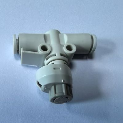 G1/4 Port Size Air Tube Connectors ความดันสูงสุด 100 PSI สําหรับการเชื่อมต่อแบบนิวเมติกที่เรียบและทนทาน