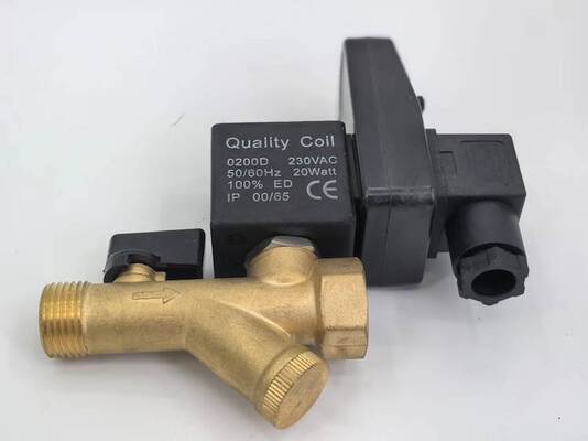วาล์วควบคุมทิศทาง 230VAC 20W อุปกรณ์อัตโนมัติ ความมั่นคงระยะยาว